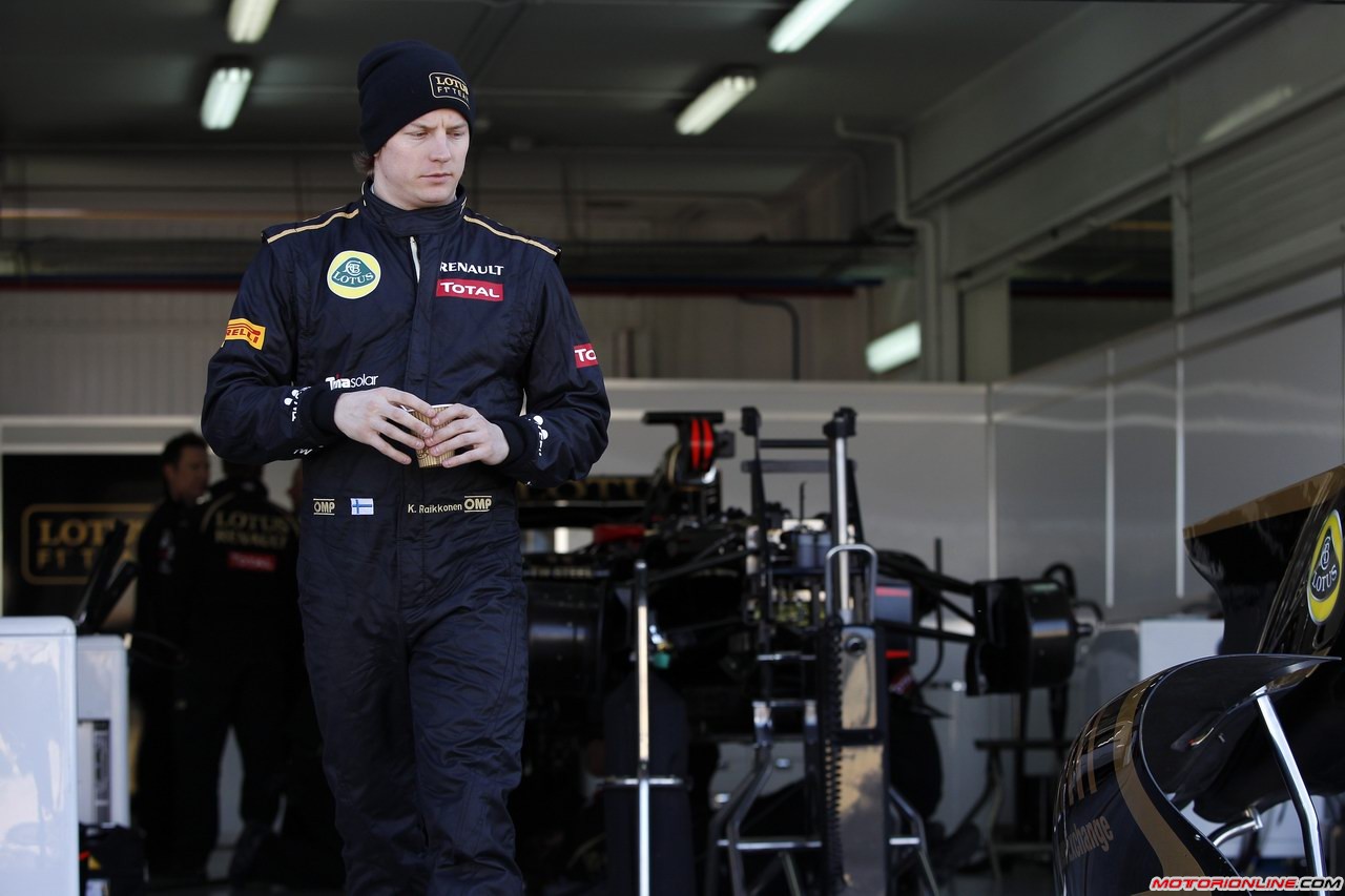 Raikkonen Test Valencia